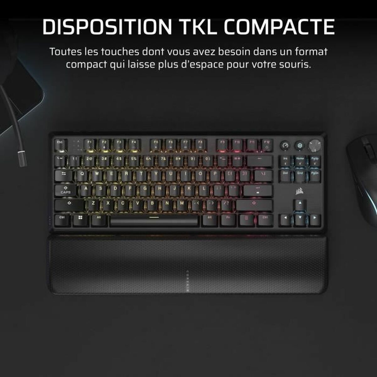 Keyboard Corsair K70 Black-3