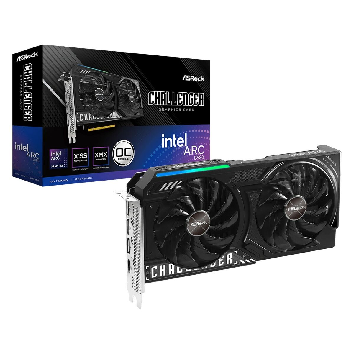 Graphics card ASRock B580 CL 12GO-0