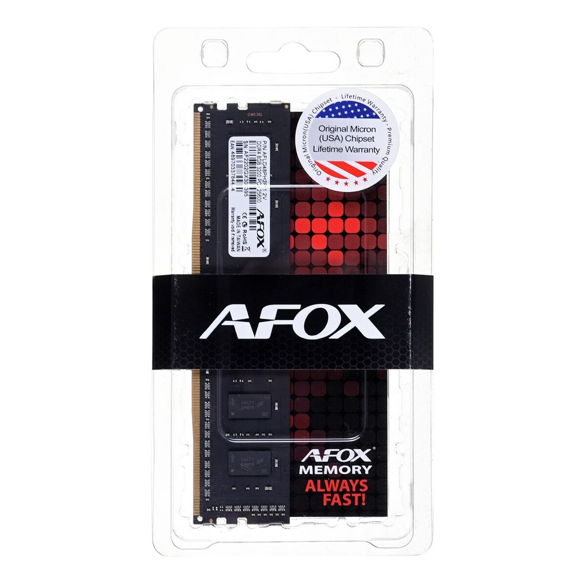 RAM Memory Afox AFLD432PX1P-0