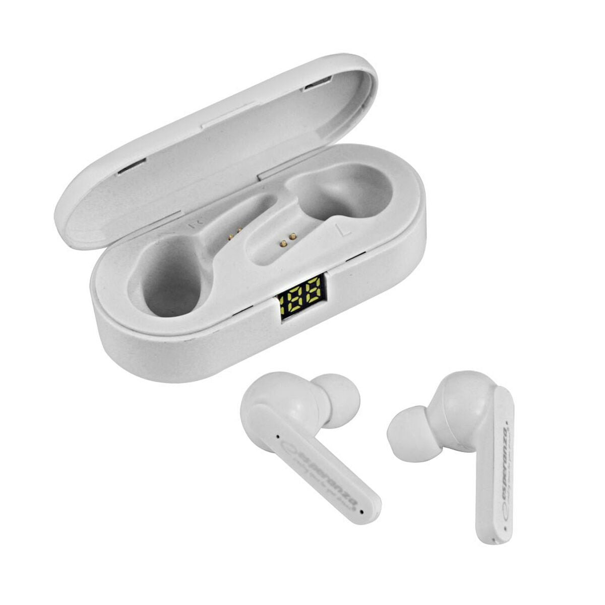 Wireless Earphones with Charging Case Esperanza EH230W White-4