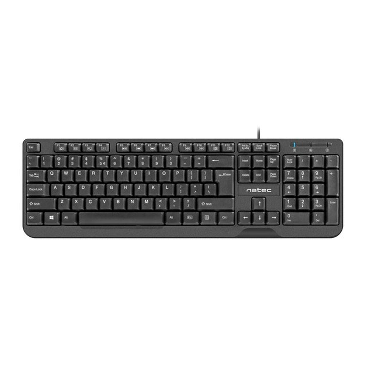 Keyboard Natec TROUT Black-0