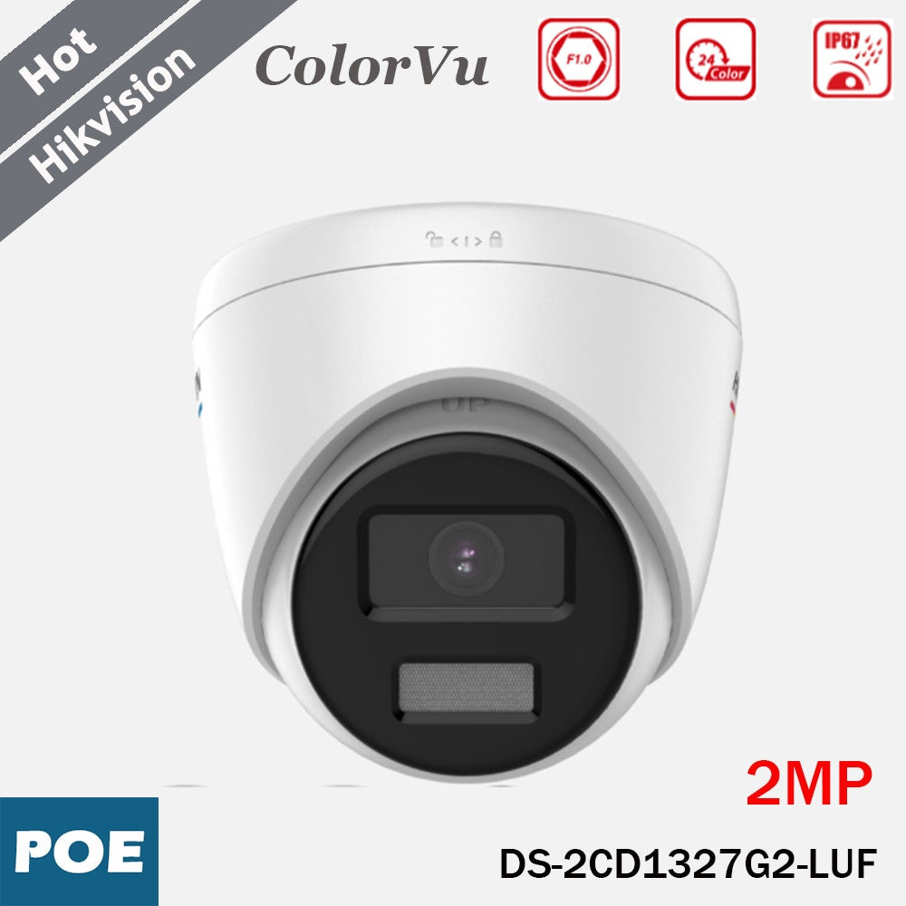 HIKVISION 2MP Colorful Security Camera IP Built in Mic-0