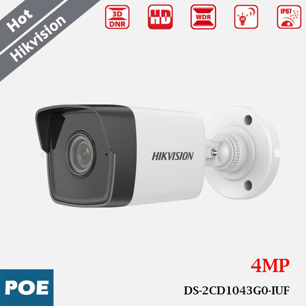 Hikvision Bullet Network Camera Outdoor DS-2CD1043G0-IUF Built-in MIC IR 30m-3