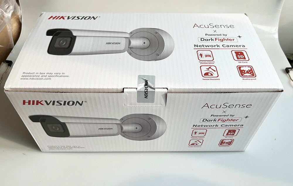 Hikvision IP Camera 4MP AcuSense Motorized Varifocal Lens 2.8-12 mm DarkFighter-3