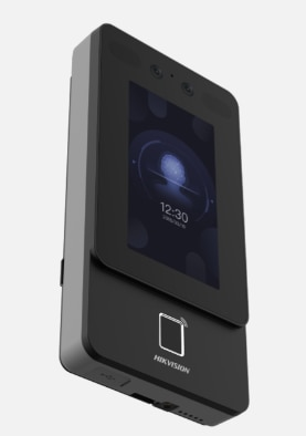 Hikvision 4.3" Touch Screen Face Access Terminal Angle Lens Face Recognition-1